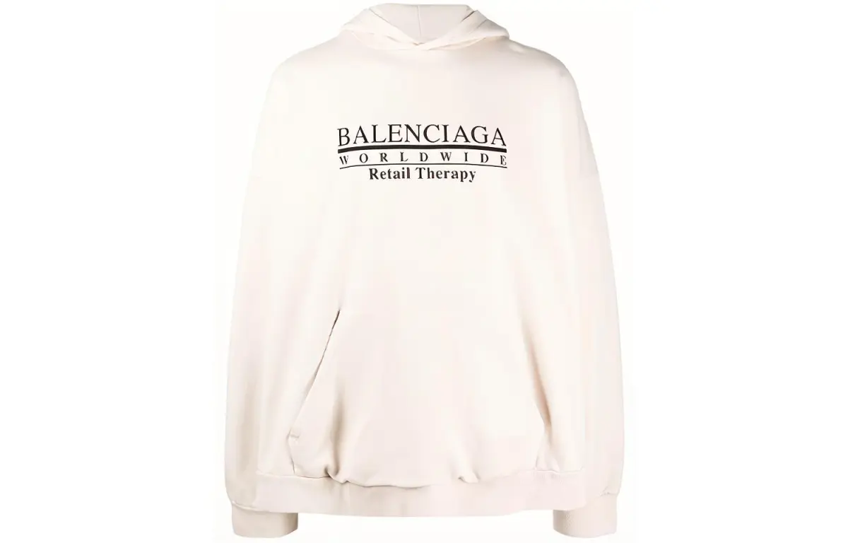 Balenciaga Retail Therapy Wide Fit Hoodie