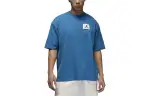 Jordan Drop Shoulder Sleeve T-Shirt Men's Blue