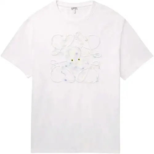 LOEWE Octopus Anagram Crewneck T-Shirt