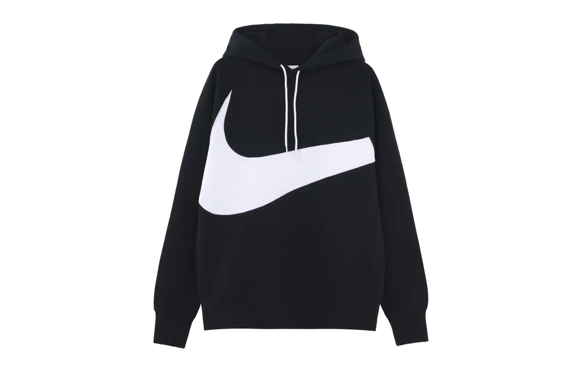 Nike Sweatshirts Men's Black Hooded Moderate Regular