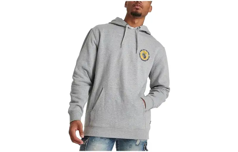 Vans Sweatshirts Men's Gray Hooded Moderate Other