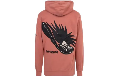 Travis Scott Sweatshirts Men's Pink Hooded Moderate Regular