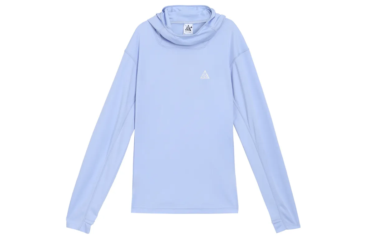 Nike Sweatshirts Men's Light Blue Hooded Moderate Other