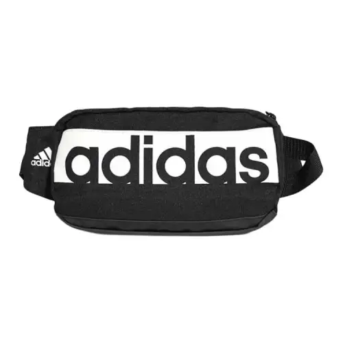 Adidas Fitness Polyester Crossbody Handbag, Fanny Pack Regular Unisex Black