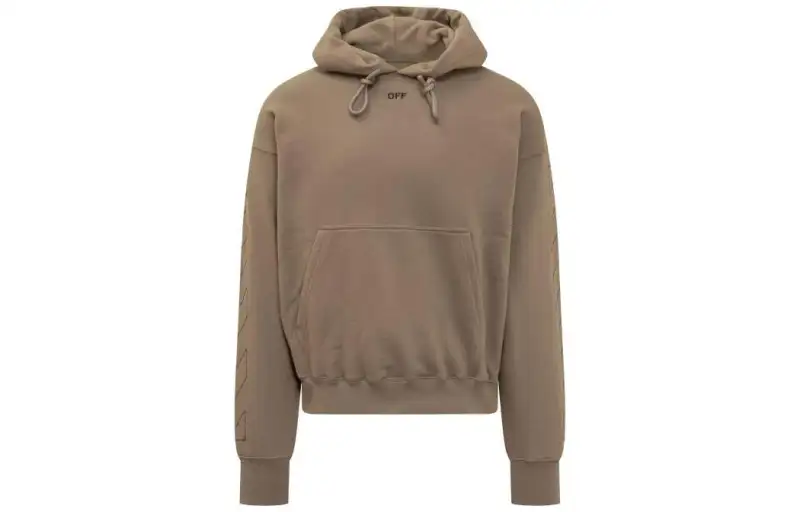 OFF-WHITE Off Stitch cotton hoodie