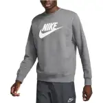 Nike Sweatshirts Men's Gray Crew Neck Thickened Regular