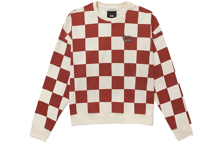 Vans Grid CrewNeck Pullover Red