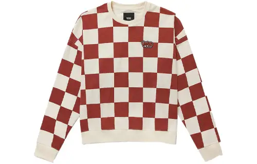 Vans Grid CrewNeck Pullover Red