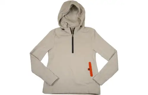 HERMES Sweatshirts Men's Gray Hooded Moderate Other