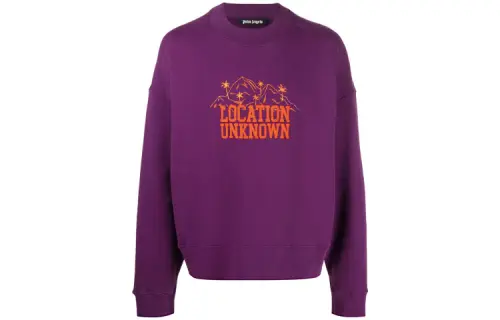 Palm Angels Location Unknown crew neck sweatshirt