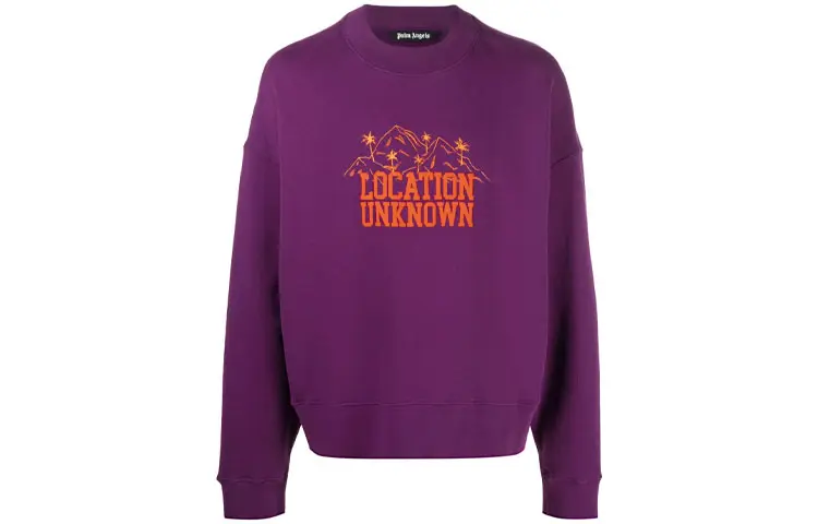 Palm Angels Location Unknown crew neck sweatshirt