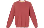 Timberland Sweatshirts Men's Red Crew Neck Moderate Regular