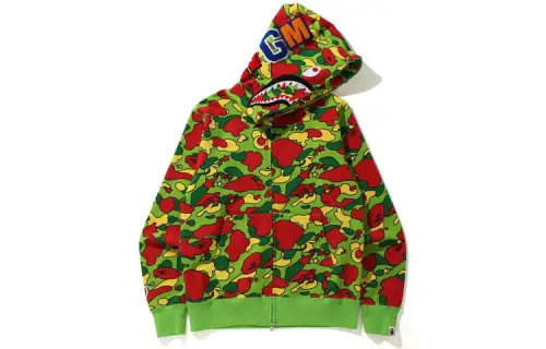 Bape Sta Camo Shark Full Zip Hoodie