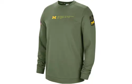 Jordan Sweatshirts Men's Green Crew Neck Moderate Other