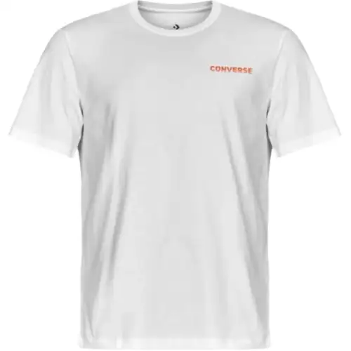 Converse T Shirts Men's White Crew Neck