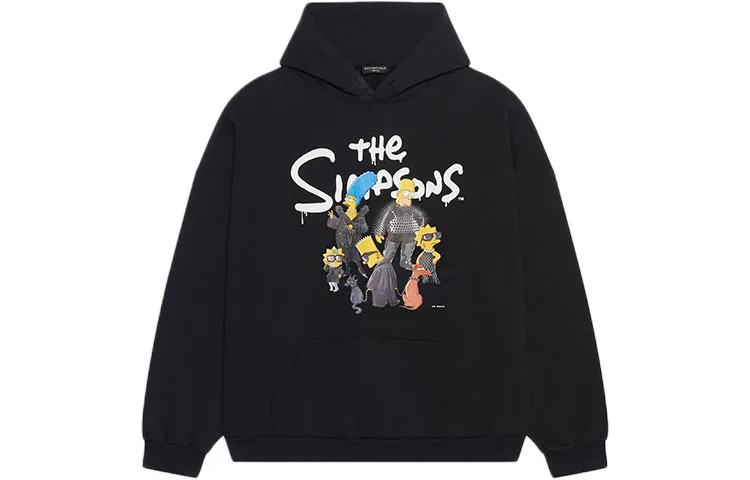 Balenciaga x THE SIMPSONS Sweatshirt Men's Black