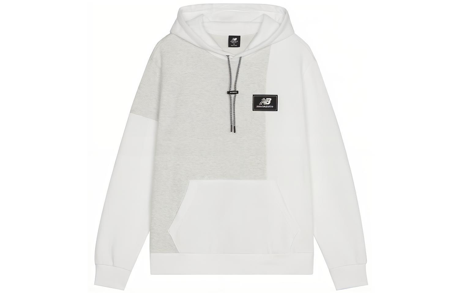 New Balance Sweatshirts Men's White Hooded Moderate Other