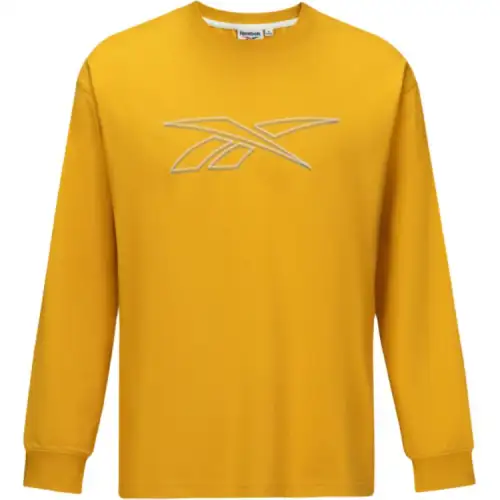 Reebok T Shirt Unisex Ginger Yellow