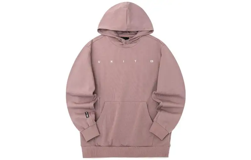 ANTA Sweatshirts Men's Dusty Purple Gray Hooded Moderate