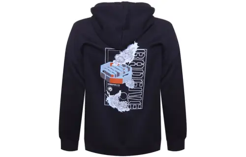 Li Ning Sweatshirts Men's Black Hooded Moderate Regular