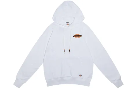 Dickies Sweatshirts Men's White Hooded Moderate Regular