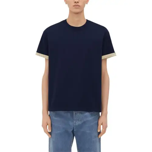 Bottega Veneta Double Layered Striped T Shirt