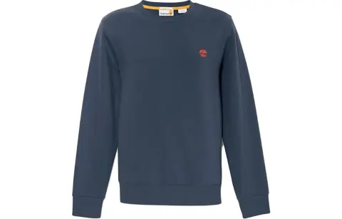 Timberland Sweatshirts Men's Dark Sapphire Crew Neck Thickened Regular