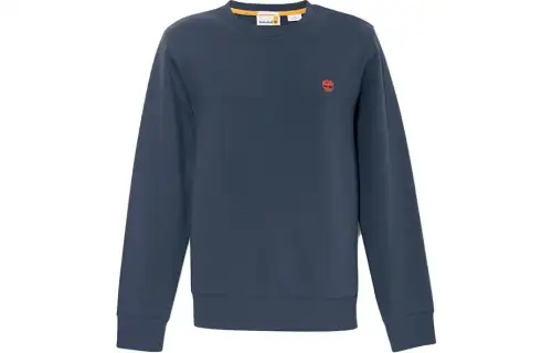 Timberland Sweatshirts Men's Dark Sapphire Crew Neck Thickened Regular