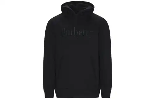 Burberry Sweatshirts Men's Black Hooded Moderate Other
