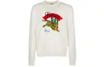 KENZO Knitwear Men's White Crew Neck Moderate Regular