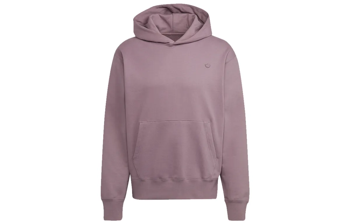 Adidas Originals Sweatshirts Men's Light Purple Hooded Moderate Regular