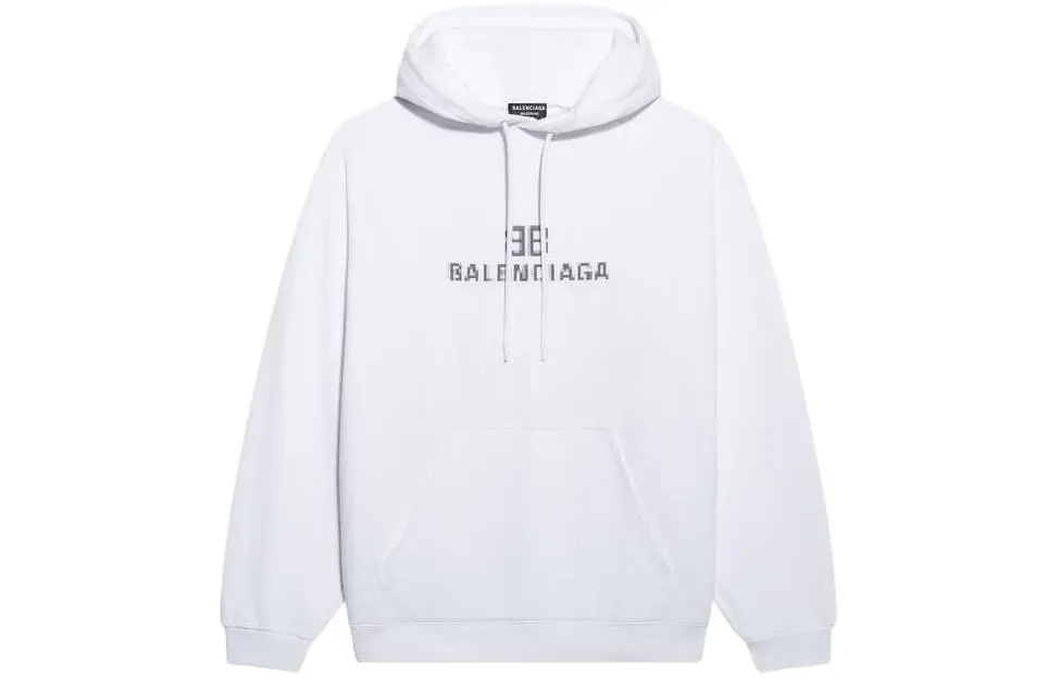 Balenciaga Women'ss Bb Pixel Medium Fit Hoodie