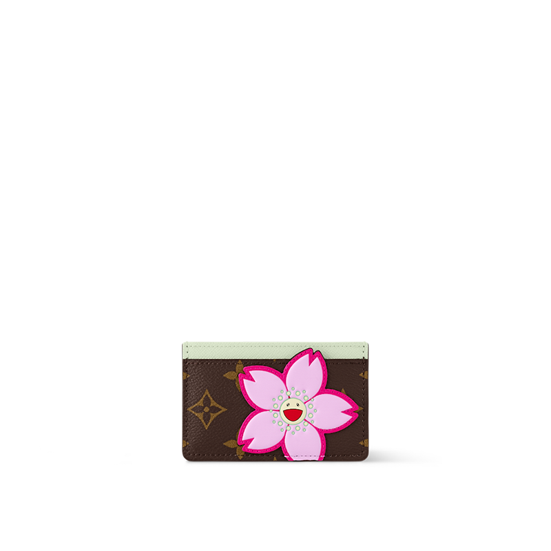 Женская сумка Louis Vuitton x Takashi Murakami Cherry Blossom (коричнево-белая)