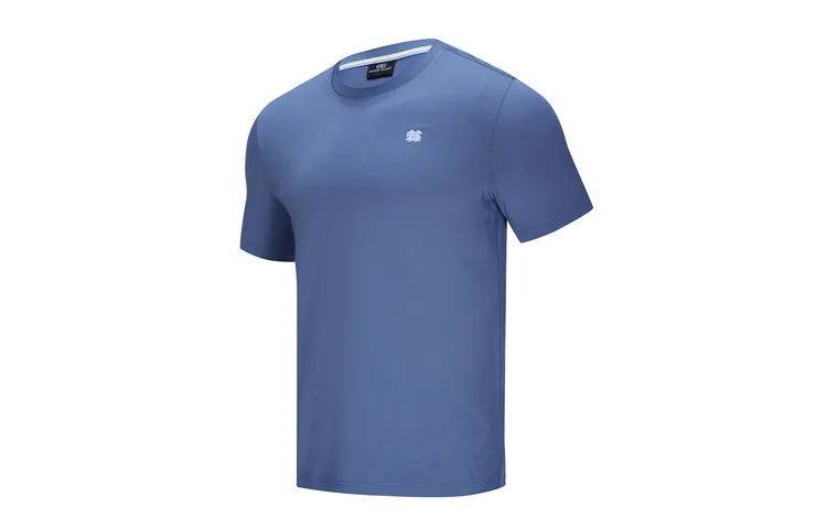 KOLON SPORT T Shirts Men's Crew Neck Moderate Straight Fit