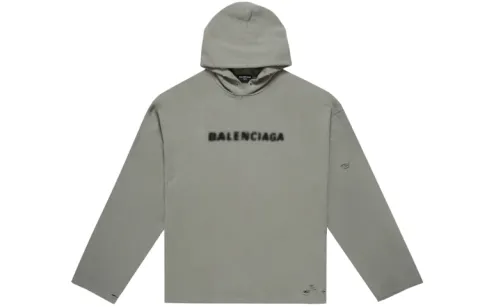 Balenciaga Blurry Logo Hoodie