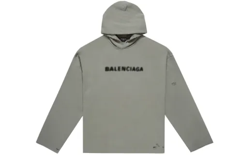 Balenciaga Blurry Logo Hoodie
