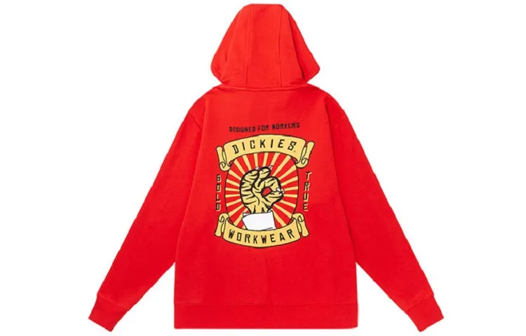 Dickies Sweatshirt Unisex China Red