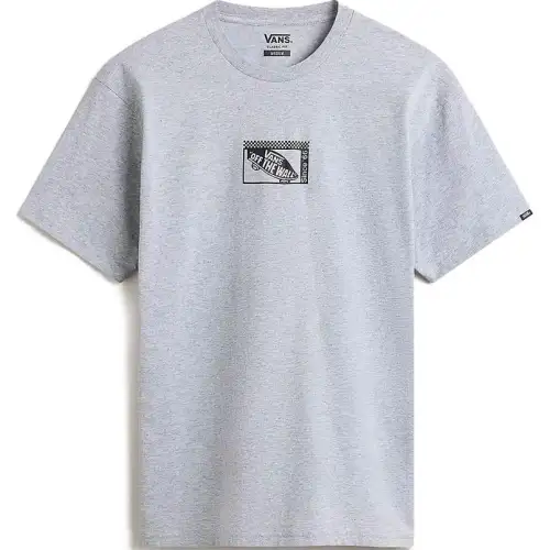 Vans T Shirts Men's Gray Crew Neck Moderate