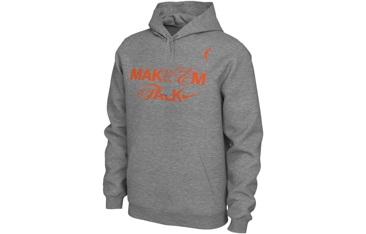 Nike Sweatshirts Men's Gray Hooded Moderate Regular