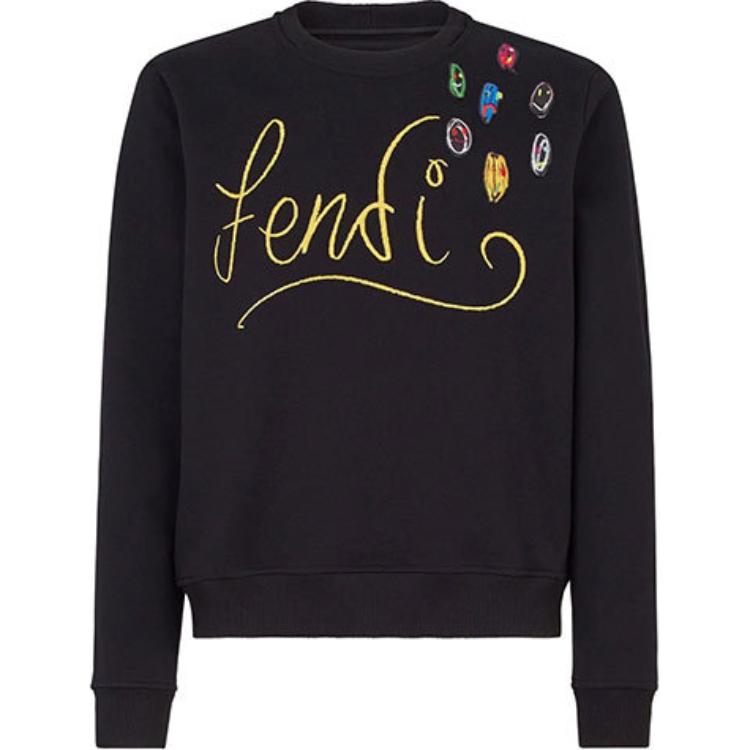 Мужское худи Fendi (черный)