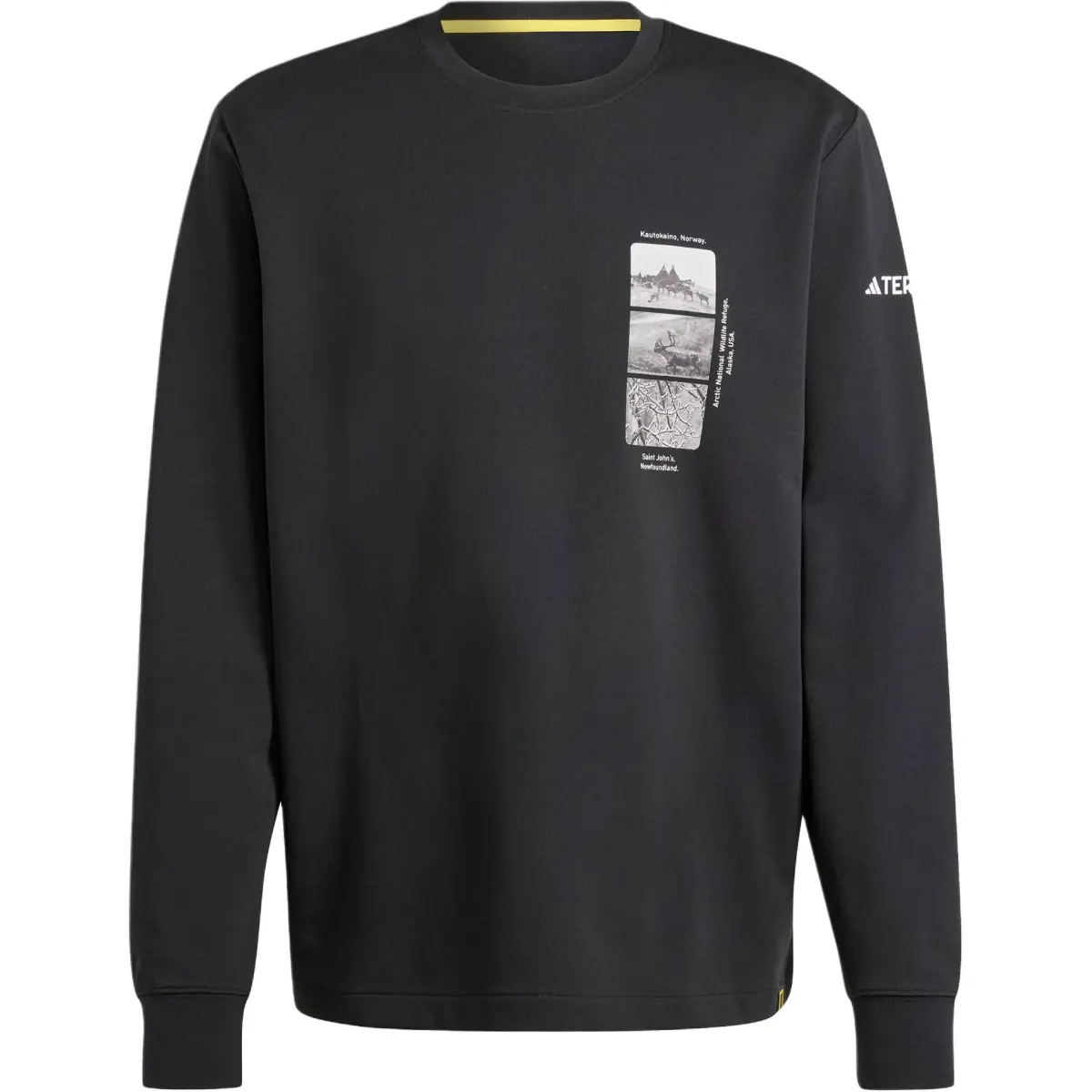Adidas NATIONAL GEOGRAPHIC LONG SLEEVE GRAPHIC T-SHIRT GENDER NEUTRAL