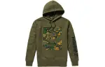 Timberland Sweatshirts Men's Green Hooded Moderate Regular