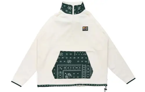 Vans Sweatshirts Men's White Turtleneck Thickened Regular
