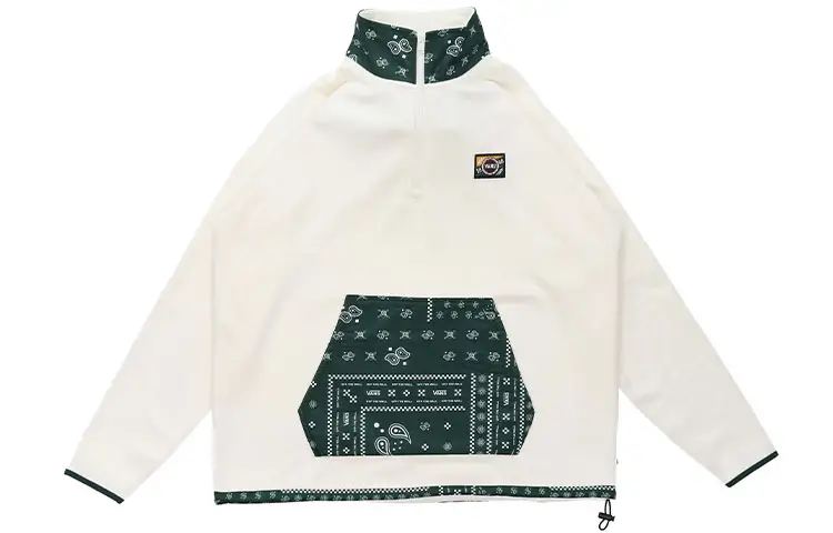 Vans Sweatshirts Men's White Turtleneck Thickened Regular