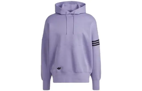Adidas Originals ADICOLOR Sweatshirts Men's Purple Hooded Moderate Regular