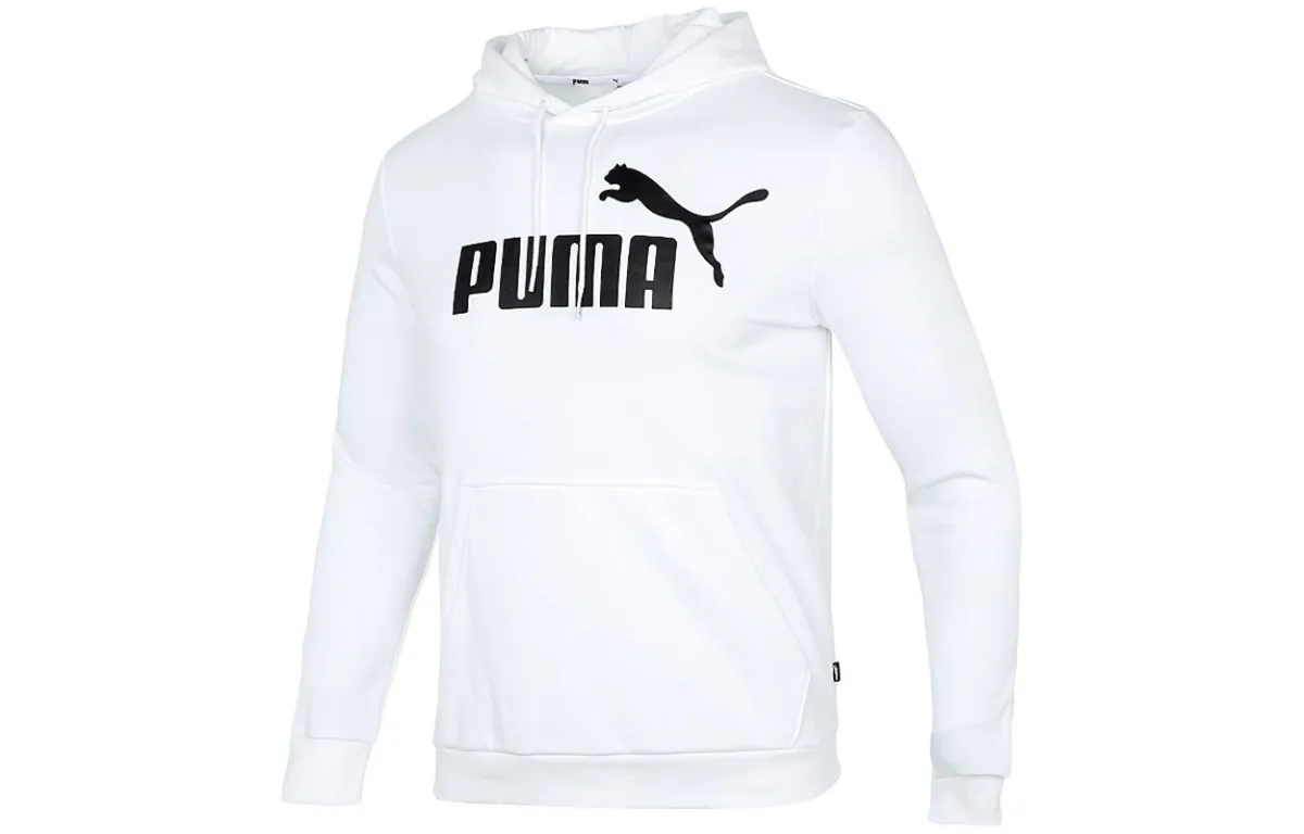PUMA Sudadera Con Capucha Para Hombre Essentials Big Logo