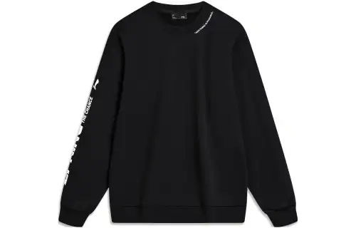 Li Ning Sports Life Collection Sweatshirt Unisex Black