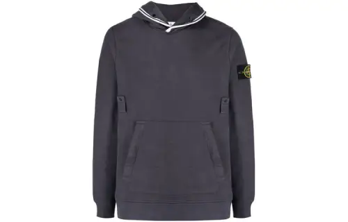 STONE ISLAND Sweatshirts Men's Blue Gray Hooded Moderate