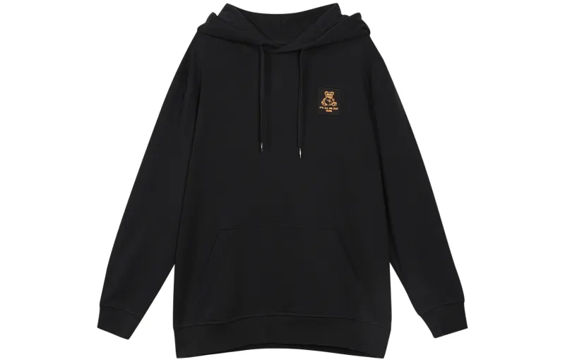 Vans Sweatshirts Unisex Black Hooded Moderate Regular