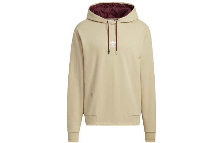 Adidas Originals CNY HOODY Sweatshirts Unisex Grassland Brown Hooded Moderate Other